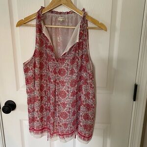Max Studio sleeveless shirt size L